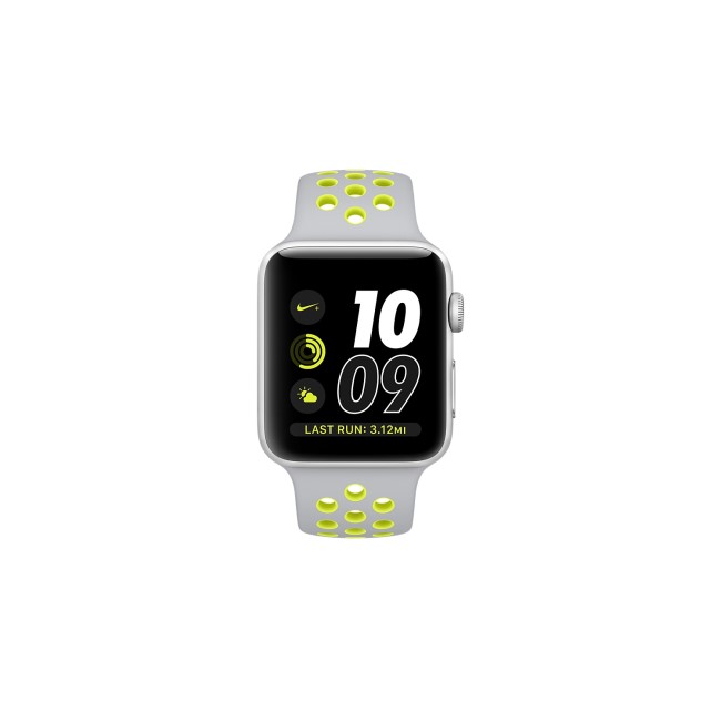 Apple Watch 2 Nike+ 42MM Silver Aluminium Case Silver/Volt Sport Band