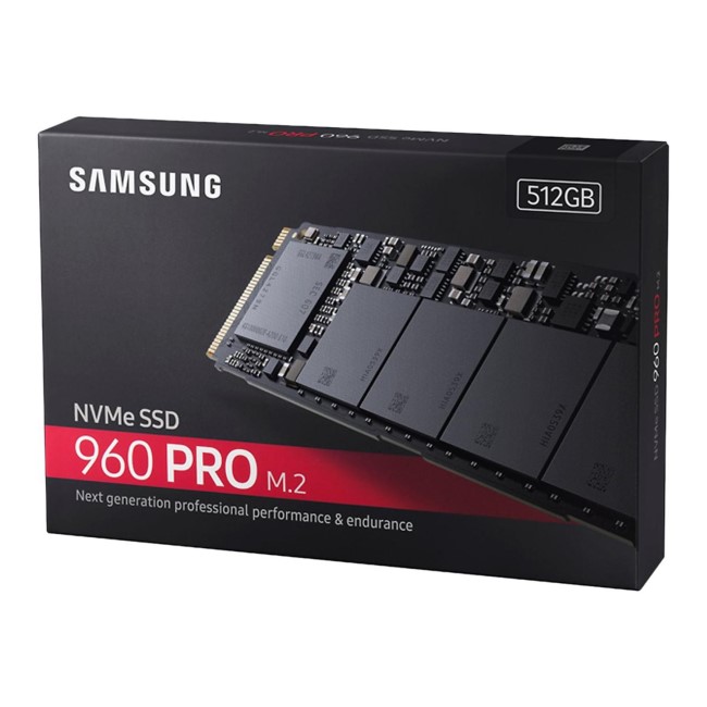 Samsung 960 Pro 512GB NVMe M.2 Internal SSD