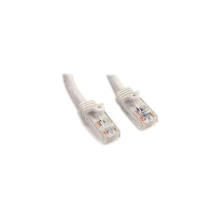 StarTech.com 3 ft White Gigabit Snagless RJ45 UTP Cat6 Patch Cable - 3ft Patch Cord