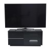 UK-CF New Paris TV Cabinet for up to 55&quot; TVs - Black