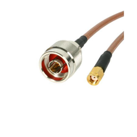 StarTech.com 1 ft N-Male to RP-SMA Wireless Antenna Adapter Cable – M/M