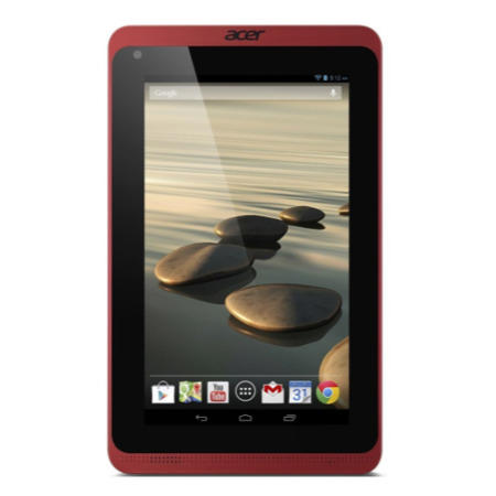Refurbished Grade A1 Acer Iconia B1-720 Dual Core 1GB 16GB Andrpoid 4.2 Jelly Bean Tablet in Black & Red 