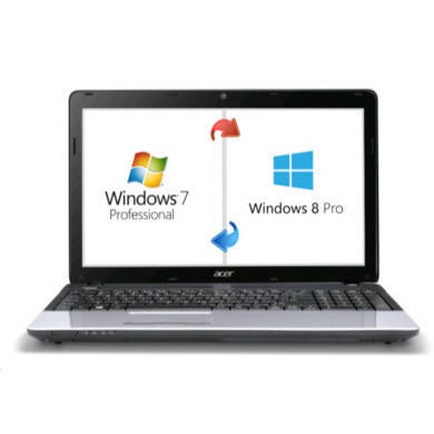 GRADE A1 - As new but box opened - Acer TravelMate P253-M Core i3 4GB 500GB Windows 7 Pro Laptop With Windows 8 Pro Upgrade 