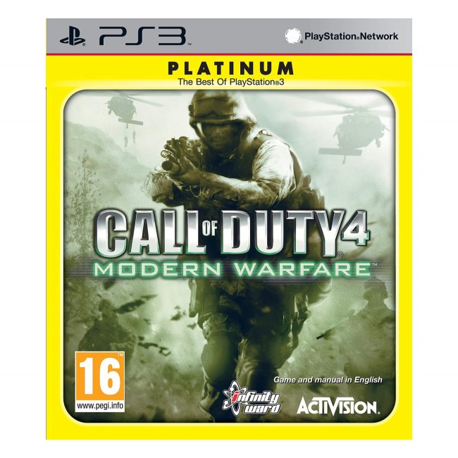 Playstation 3  - Call of Duty 4_ Modern Warfare - Platinum