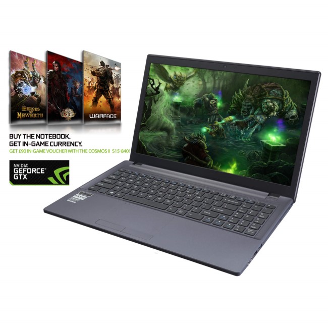 PC Specialist Cosmos II S15-840 Core i3 8GB 500GB Windows 7 Gaming Laptop