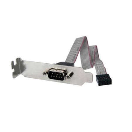 StarTech.com 9 Pin Serial to 10 Pin IDC Header Low Profile Slot Plate Adapter