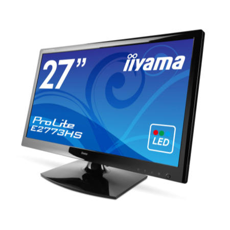 GRADE A2 - Light cosmetic damage - Iiyama ProLite E2773HS 27" LED Backlit LCD Monitor