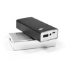Dual USB 5200mAh Portable Power Bank In Silver For iphone &amp; Android Phones &amp; Dash Cams