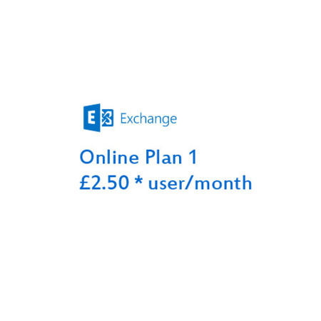 Microsoft&reg; Exchange Online Plan 1Open Shared Sever Single SubscriptionVL OLP 1License No Level Qualified Annual