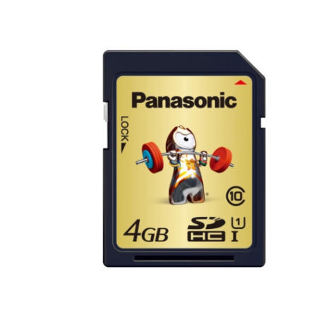 Panasonic RP-SDU04GD1K 4GB Olympic Games Memory Card 