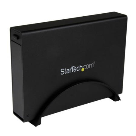 StarTech.com USB 3.0 Trayless External 3.5” SATA III HDD Enclosure w/ UASP for SATA 6 Gbps – Black