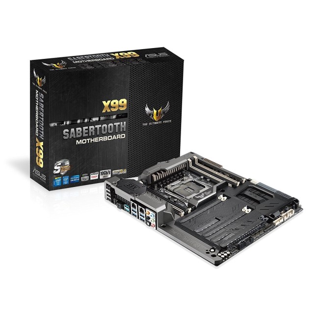 ASUS SABERTOOTH Intel X99 DDR4 LGA 2011-3 ATX Motherboard