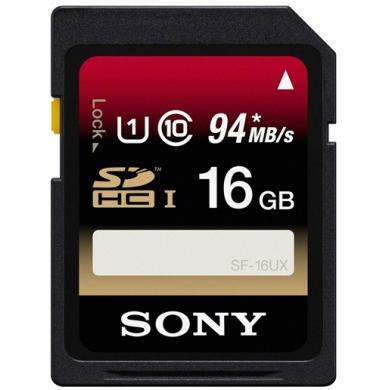 Sony SD 16GB CLASS 10 UHS-I SDHC Memory Card