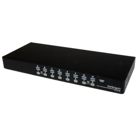 16 port USB KVM Switch with OSD with cables