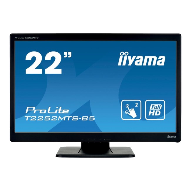 Iiyama 22" ProLite T2252MTS-B5 Full HD Touchscreen Monitor