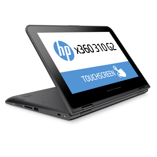 HP x360 310 Intel Pentium N3700 4GB 128GB SSD  11.6 Inch Touchscreen Windows 10 Convertible  Laptop