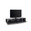 TechLink Panorama PM160B Black TV Cabinet - Up to 80 Inch 