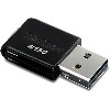 TRENDnet TEW-648UB 150Mbps Mini Wireless N USB Adaptor - Black