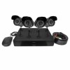 GRADE A1 - electriQ 4 Channel HD 720p Digital Video Recorder with 4 x 720p Bullet Cameras - Hard Drive required