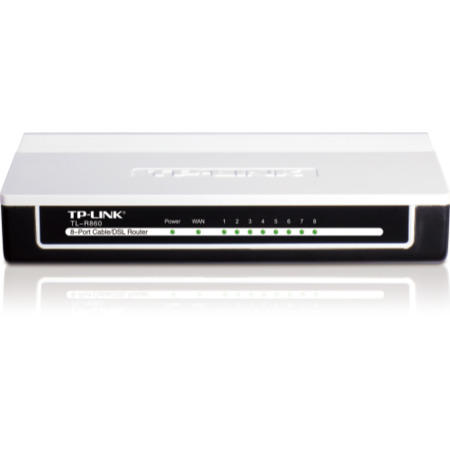 TP-Link TL-R860 1 WAN Port  8 LAN Ports Cable/DSL Router with Office Parental Control
