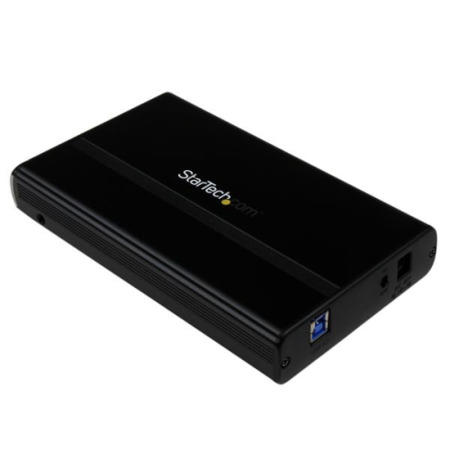 StarTech.com 3.5in USB 3.0 External IDE / SATA III Universal Hard Drive Enclosure - Portable Externa