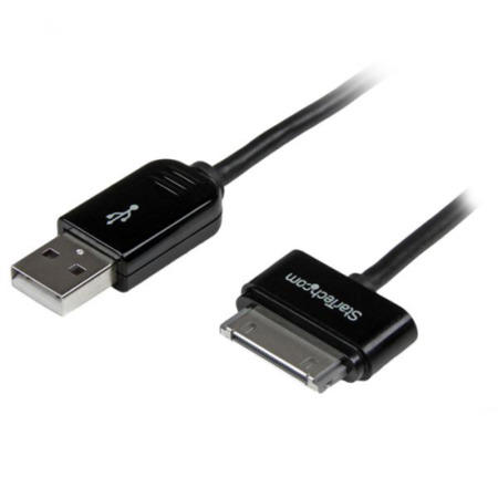 StarTech.com 1m 3 ft Apple&reg; 30-pin Dock Connector to USB Cable for iPhone / iPod / iPad  with Step