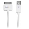 StarTech.com 3m 10 ft Long Apple&amp;reg; 30-pin Dock Connector to USB Cable for iPhone / iPod / iPad  wit