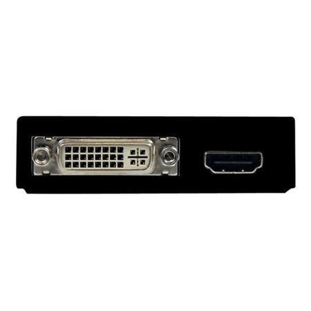 USB 3.0 to HDMI&reg; and DVI Dual Monitor External Video Card Adapter