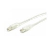 StarTech.com 10 ft Transparent USB 2.0 Cable - A to B