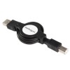 StarTech.com 4 ft Retractable USB 2.0 Cable A to B - M/M