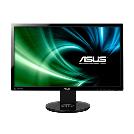 GRADE A1 - As new but box opened - ASUS VG248QE 24" Widescreen LED Black Multimedia Monitor 1920x1080 1ms HDMI DP DVI 3D
