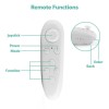 Bluetooth Remote Control Gamepad for Tablets Smartphone VR Headsets - White