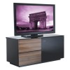 UKCF Paris Gloss Walnut TV Cabinet - Up to 42 Inch