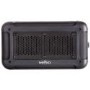Veho Water Resistant speaker with integrated phone/tablet charger - Black
