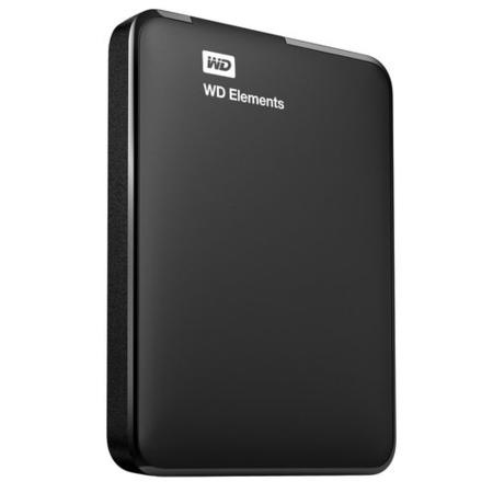 Western Digital Elements 1TB 2.5" Portable Hard Drive in Black