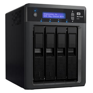 My Cloud EX4 Professional Cloud Storage NAS with WD Red 