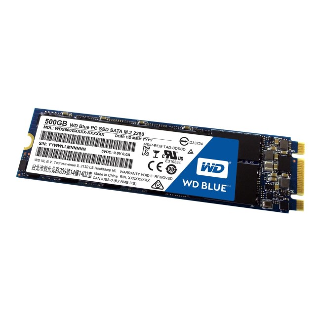 Western Digital Blue 500GB M.2 Internal SSD