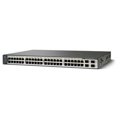 Cisco Catalyst 3750V2-48PS Managed 48 Port Switch - 1U - PoE