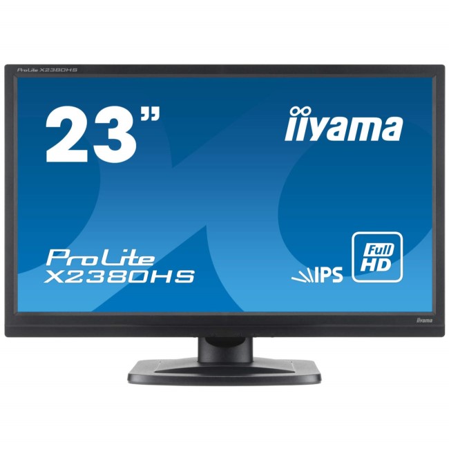 Iiyama LED X2380HS-B 23" IPS HDMI Full HD Monitor