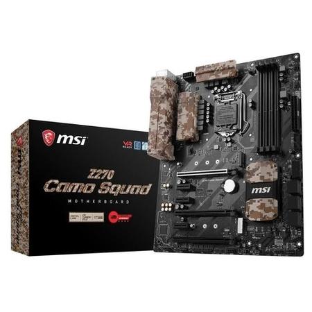 MSI Intel Z270 Camo Squad DDR4 LGA 1151 ATX Motherboard