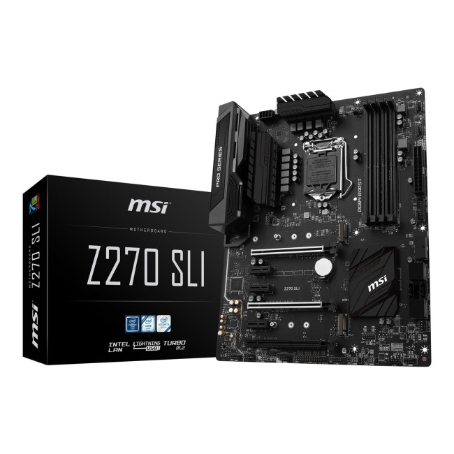 MSI Intel Z270 SLI DDR4 LGA 1151 ATX Motherboard