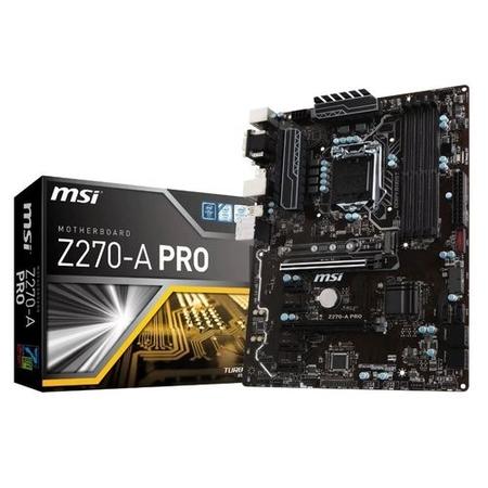 MSI Intel Z270 A-Pro DDR4 LGA 1151 ATX Motherboard