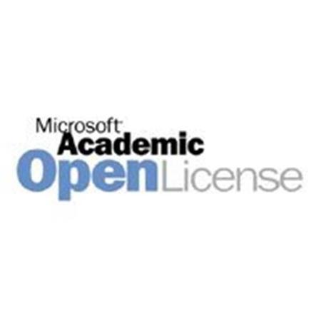 Microsoft&reg; Dynamics CRM CAL Sngl License/Software Assurance Pack Academic OPEN 1 License No Level User CAL User CAL Qualified
