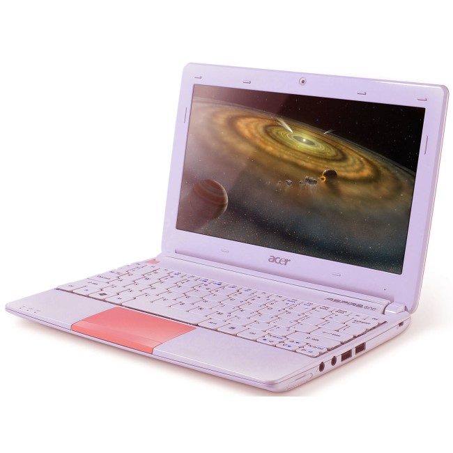 Refurbished Acer Aspire One Happy Dual Core 1GB 250GB 10.1 Inch Netbook in Pink 