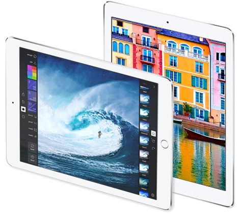 iPadPro 12.9 inch display