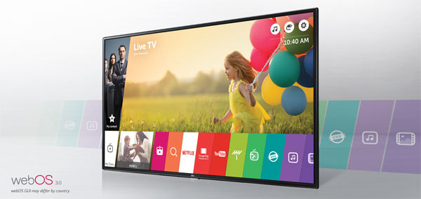 LG Smart TV with webOS and Freeview Play