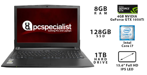 PC Specialist Optimus VIII BD15 laptop