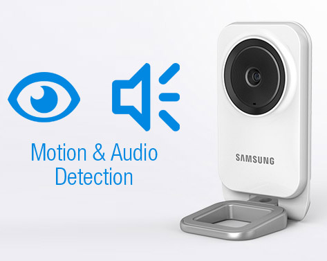 Motion and audio detection