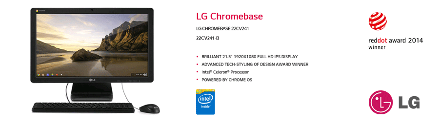 LG Chromebase Banner