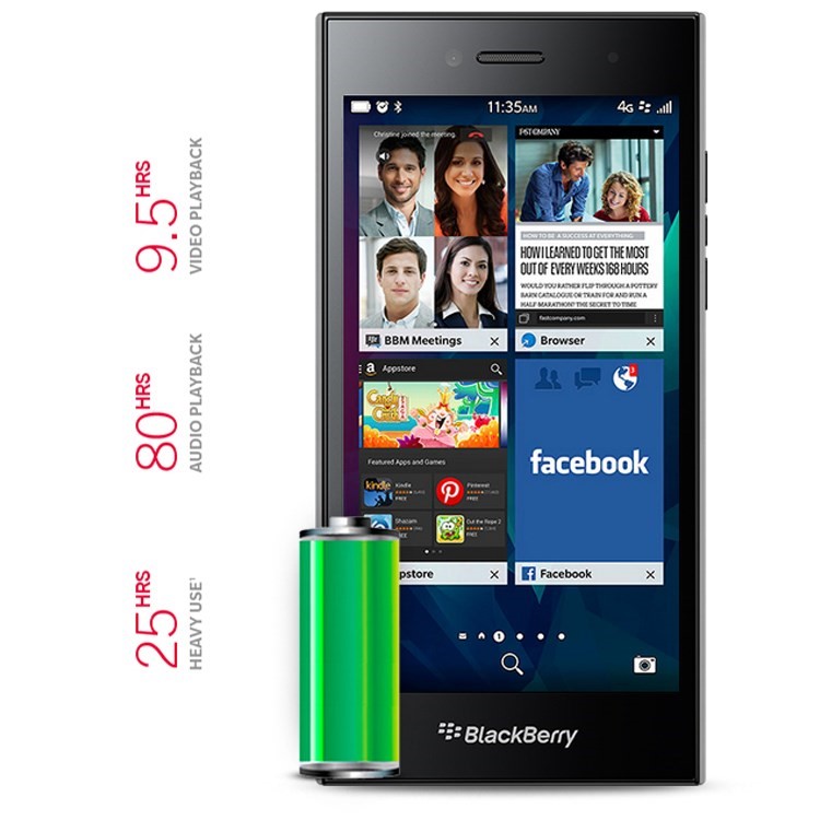 Blackberry Leap Black/Grey 16GB Unlocked &amp; SIM Free ...